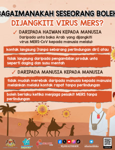 MERS- Bagaimanakah Seseorang Boleh Dijangkiti Virus MERS